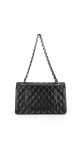 Chanel Classic Double Flap Bag Lammeskinn Size Medium