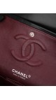 Chanel Classic Double Flap Bag Lammeskinn Size Medium