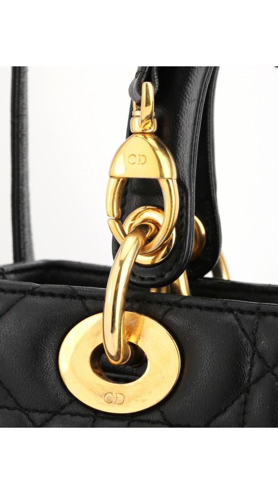 Lady Dior Shoulder Bag Size Medium