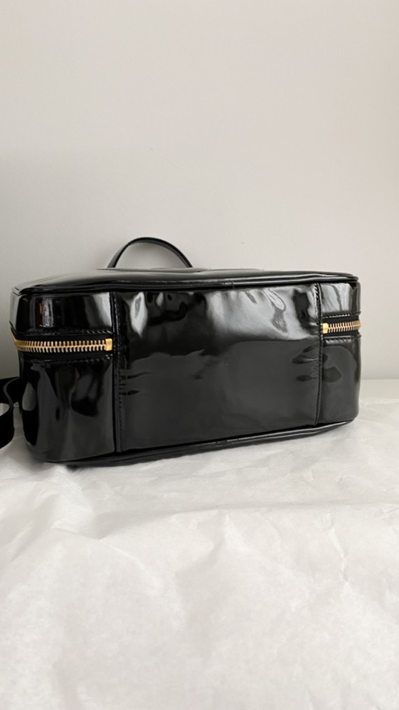 Chanel Vanity Case Bag i Patent Lær