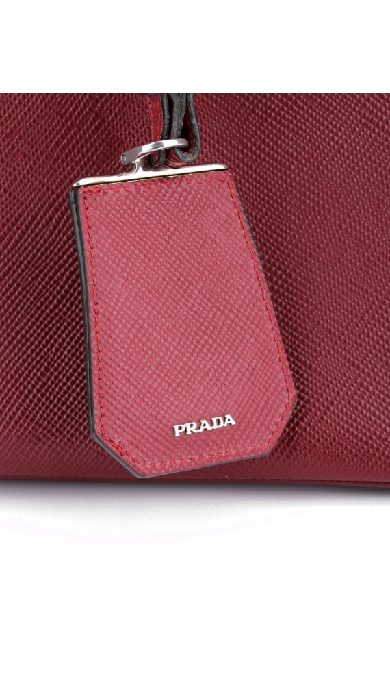 Prada Double Saffiano Size Medium Shoulder Bag