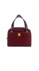 Dior Vintage Monogram Burgundy Tote Bag