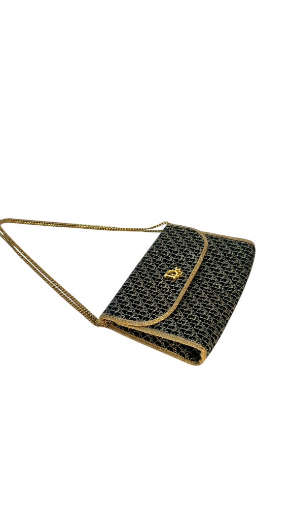 Dior Vintage Monogram Evening Clutch