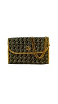 Dior Vintage Monogram Evening Clutch