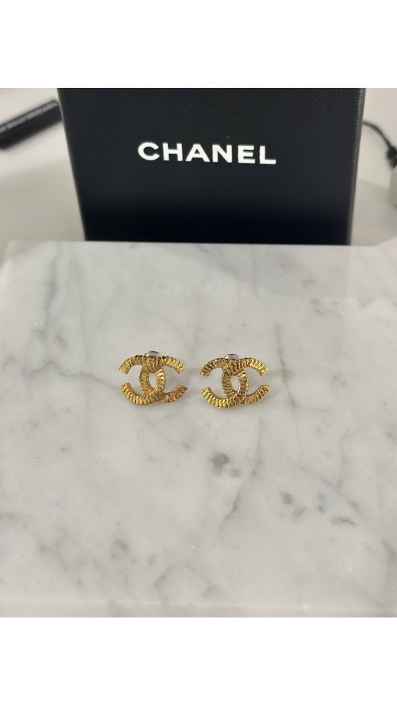 Autentisk Vintage Chanel Øredobber