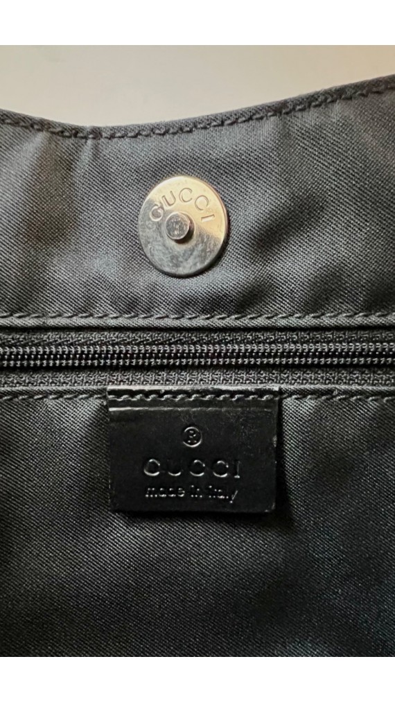 Gucci GG Suede Shoulder Bag