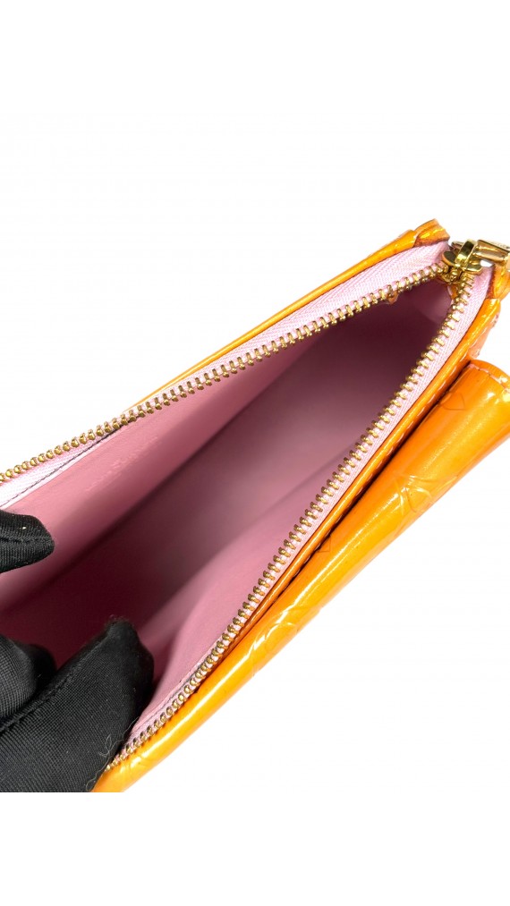 Louis Vuitton Mott Vernis Clutch Bag