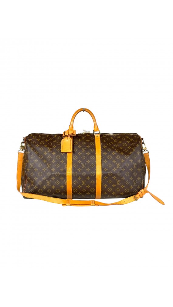 Autentisk Louis Vuitton Keepall Size 60 i Monogram Canvas