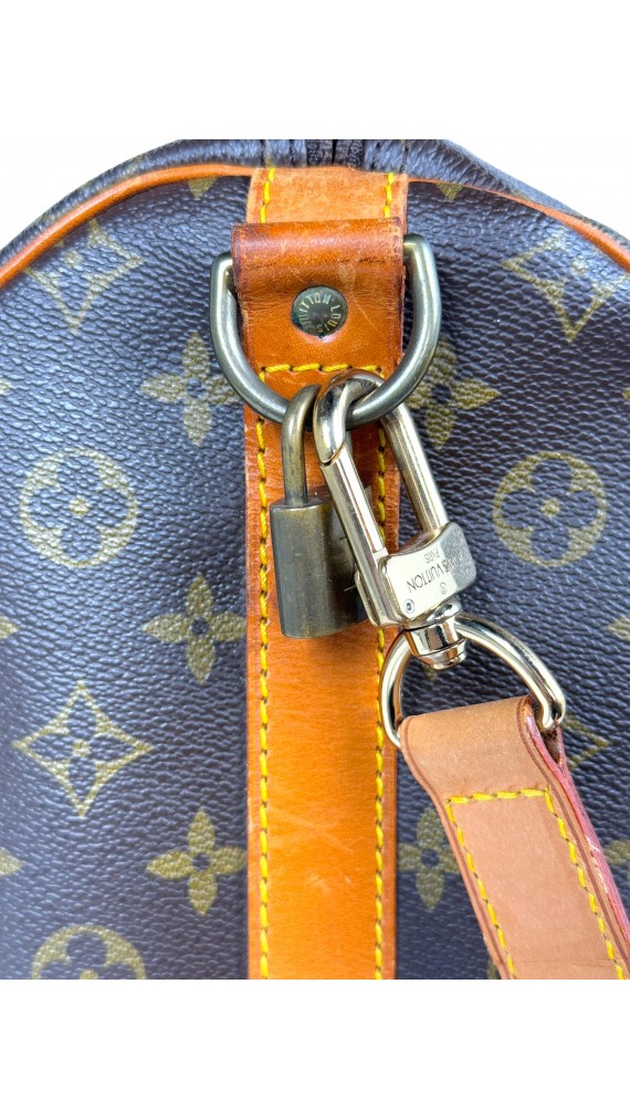 Autentisk Louis Vuitton Keepall Size 60 i Monogram Canvas