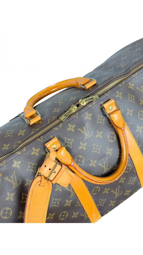 Autentisk Louis Vuitton Keepall Size 60 i Monogram Canvas