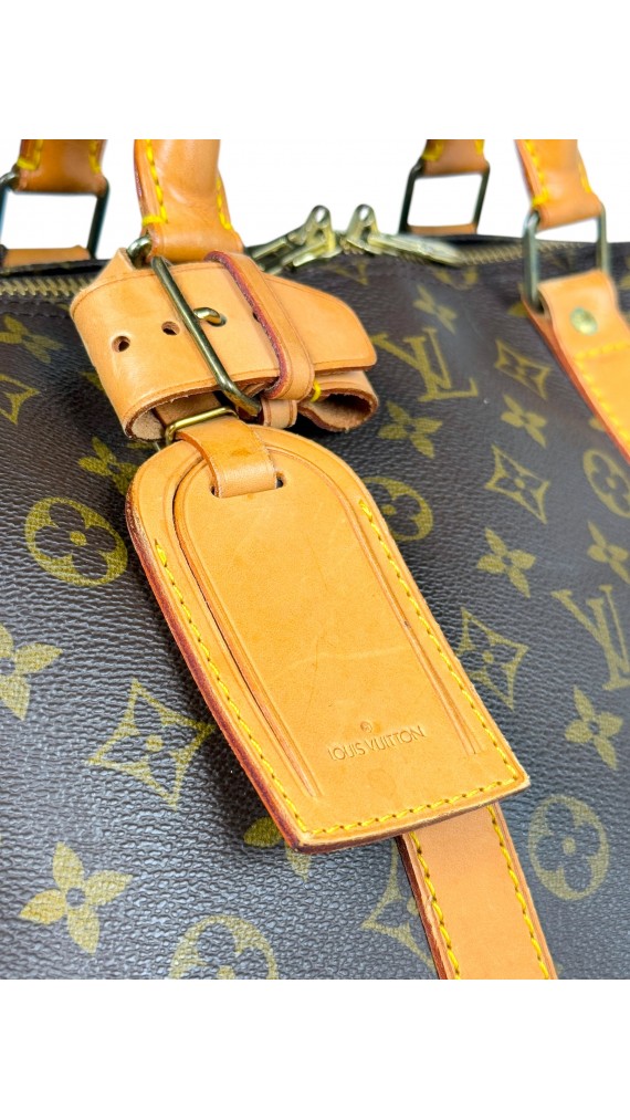 Autentisk Louis Vuitton Keepall Size 60 i Monogram Canvas