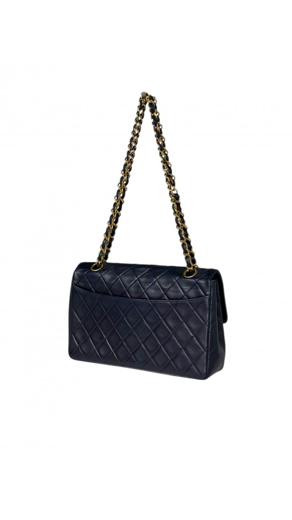 Chanel Classic Single Flap Bag m. clutch