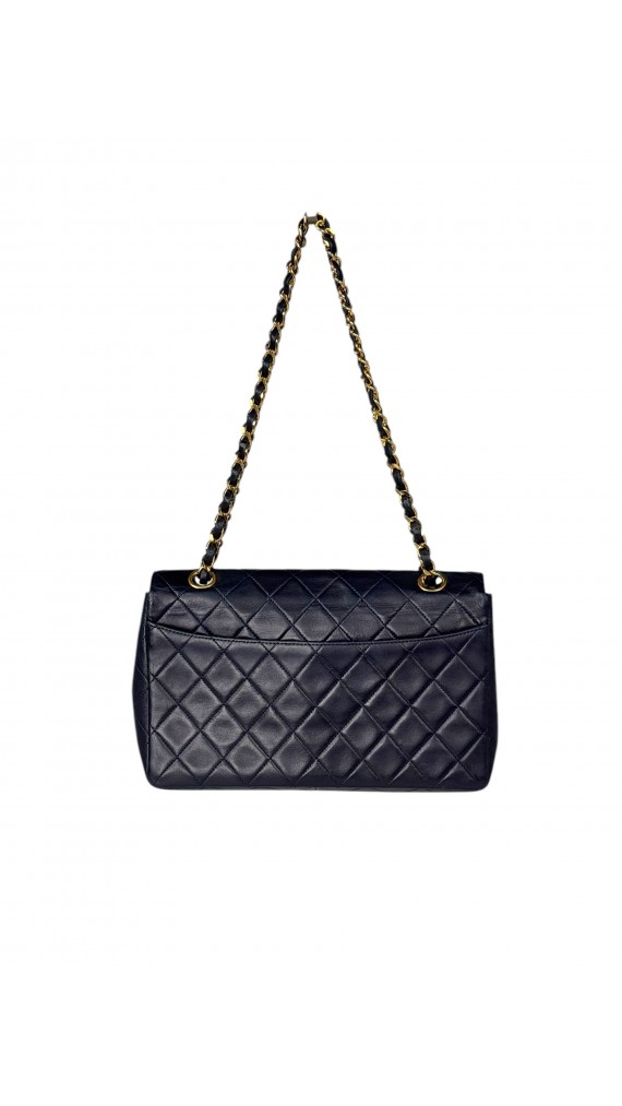 Chanel Classic Single Flap Bag m. clutch