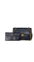 Chanel Classic Single Flap Bag m. clutch