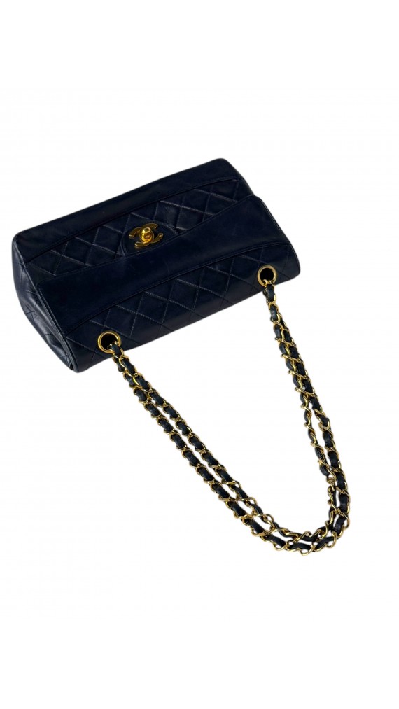 Chanel Classic Single Flap Bag m. clutch