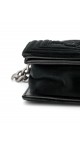 Chanel Boy Velvet Black Shoulder Bag