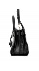 Saint Laurent Sac De Jour crocodile embossed shoulder bag