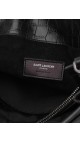 Saint Laurent Sac De Jour crocodile embossed shoulder bag