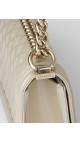 Chanel Boy Patent Beige Shoulder Bag