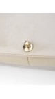 Chanel Boy Patent Beige Shoulder Bag