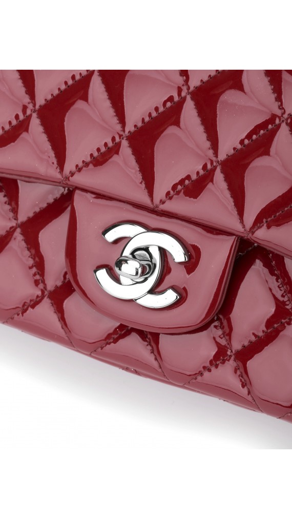 Chanel Classic Mini Flap Bag Patent Leather