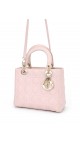 Lady Dior Medium Rose Shoulder Bag