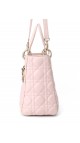 Lady Dior Medium Rose Shoulder Bag