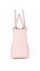 Lady Dior Medium Rose Shoulder Bag