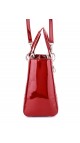 Lady Dior Patent Red Shoulder Bag