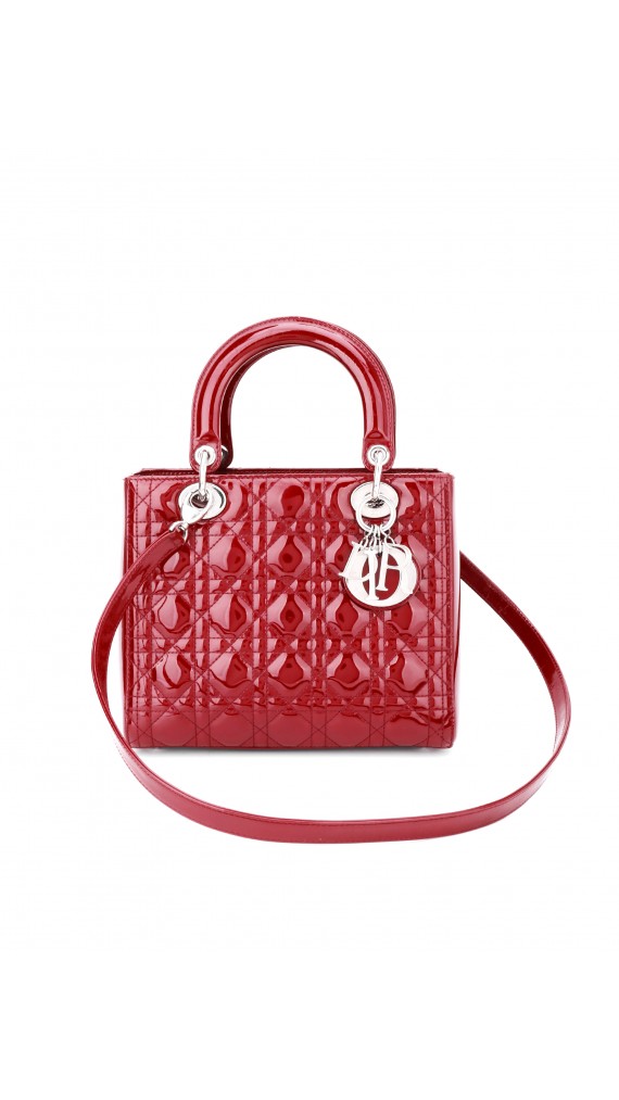 Lady Dior Patent Bag Size Medium