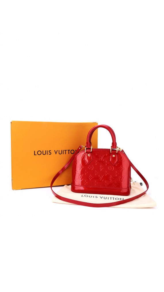 Louis Vuitton Alma BB Monogram Vernis