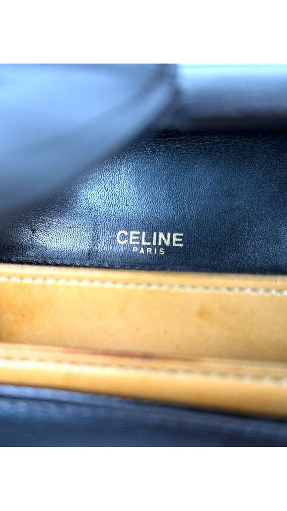 Vintage Celine Box Shoulder Bag