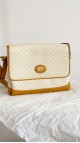 Gucci vintage canvas crossbody bag