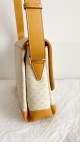 Gucci vintage canvas crossbody bag