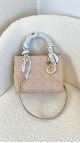 Lady Dior Medium Rose Beige m. GHW