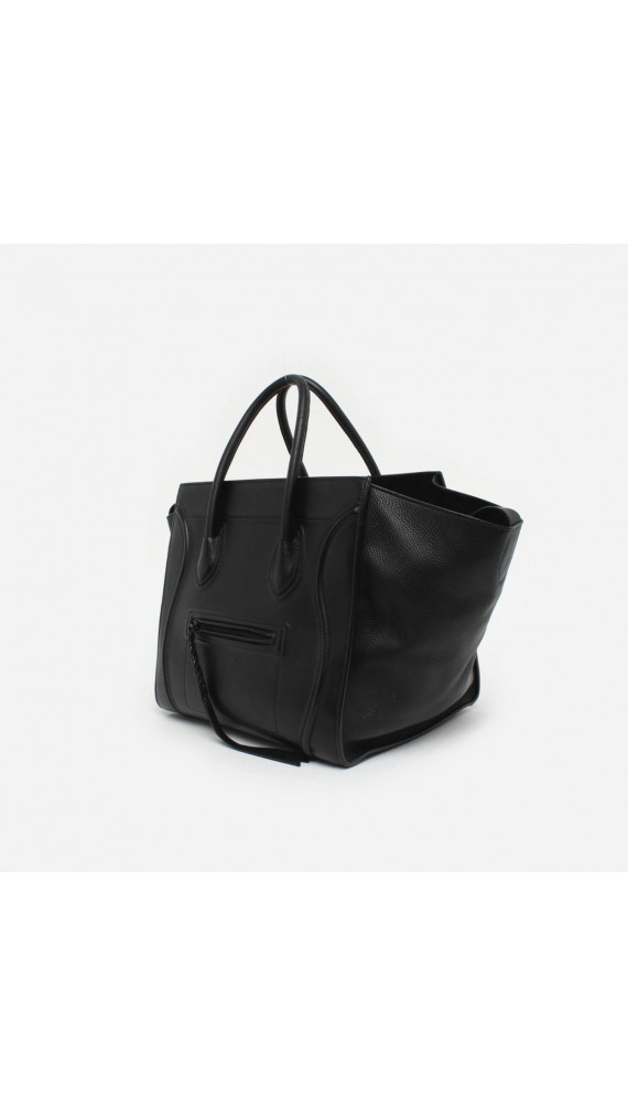 Celine Phantom Bag Black Medium